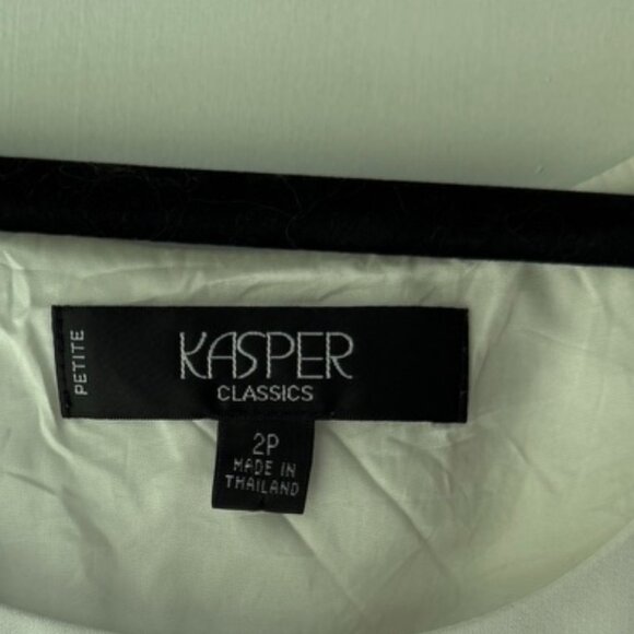 Kasper White Top - Picture 3 of 3